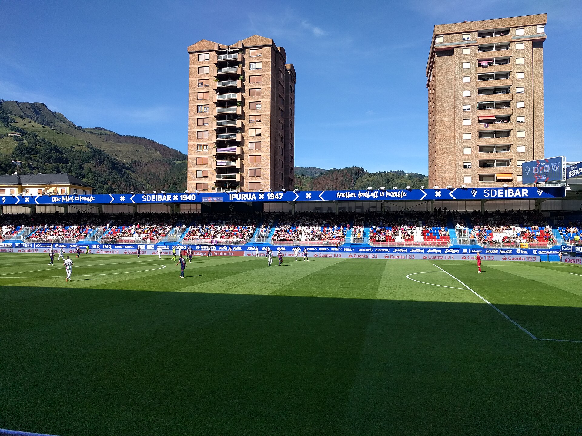 Match of Primera División, LaLiga 2018-19, SD Éibar 1:0 CD Leganés, Ipurúa
