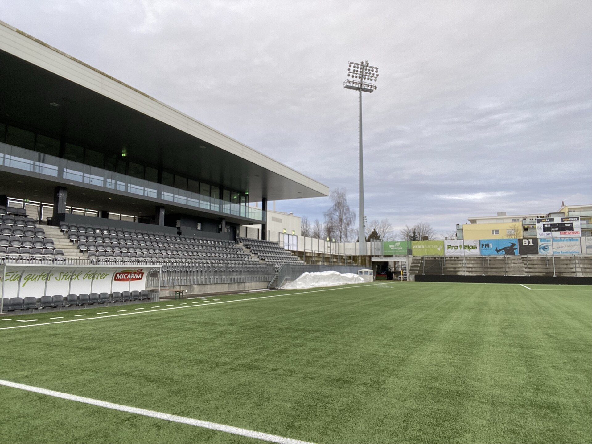 The Sportpark Bergholz, stadium of FC Wil in 2022