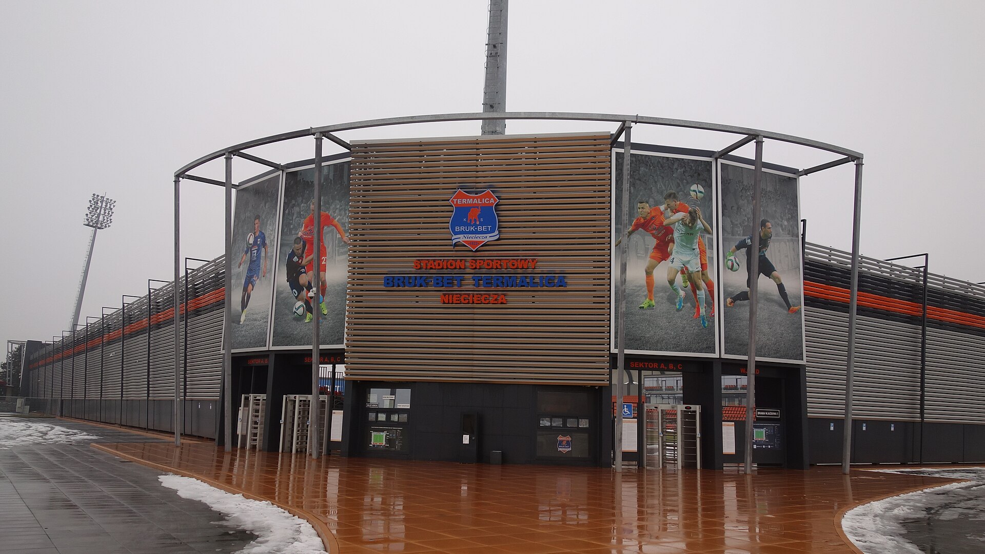 Bruk-Bet Termalica Sportstadion, Zabno (Postadresse) / Nieciecza (tatsächlicher Standort), Polen