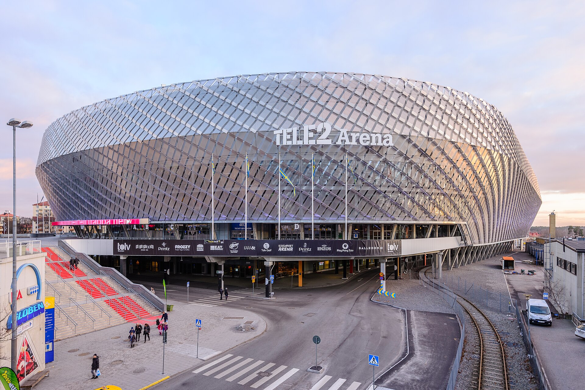Tele2 Arena, Stockholm.