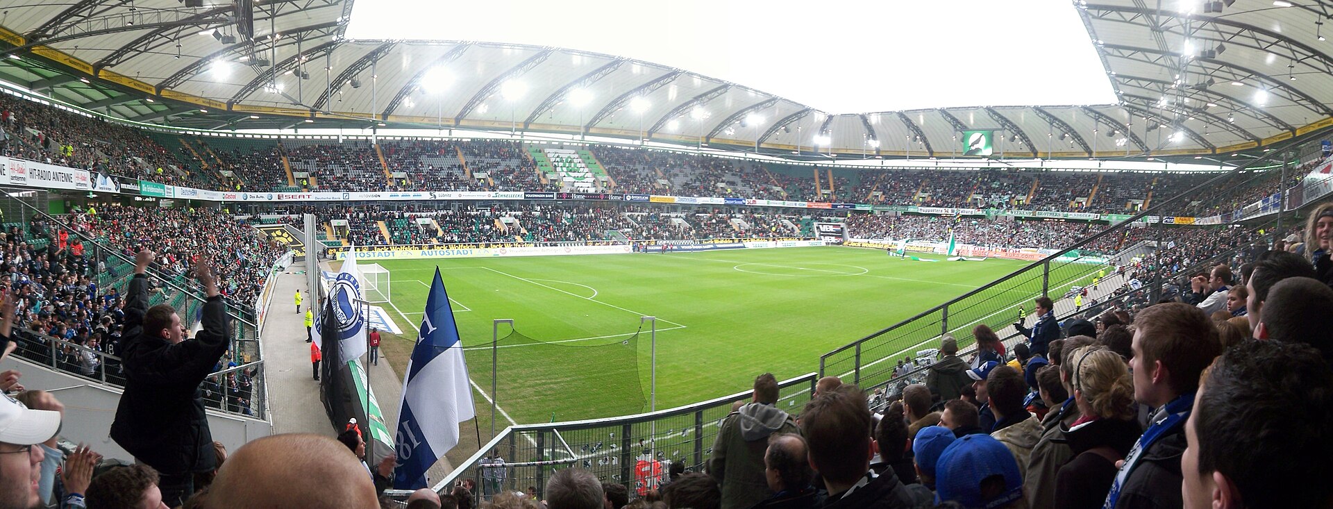 Spiel VfL Wolfsburg - Hertha BSC am 23.02.2008