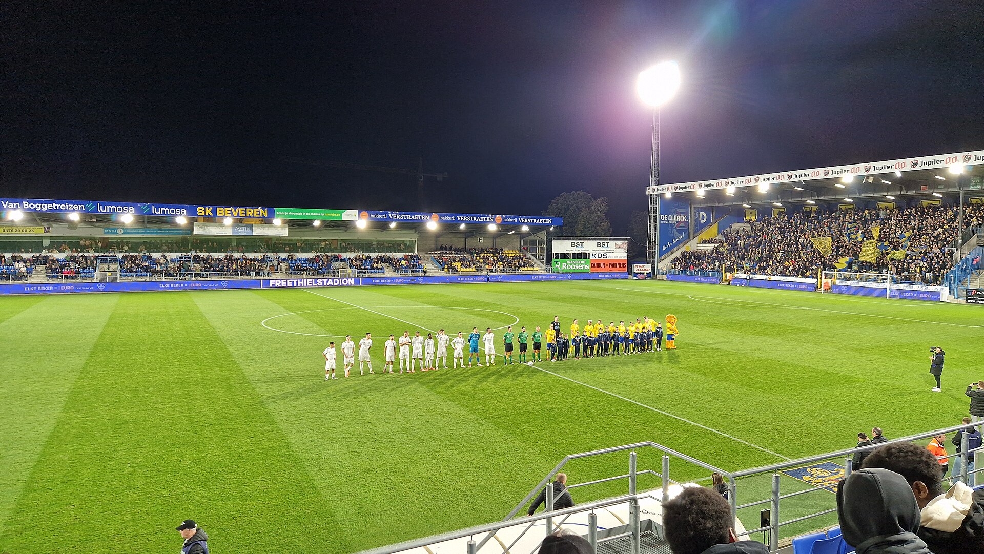 Challenger Pro League Football game S.K. Beveren–K. Patro Eisden Maasmechelen