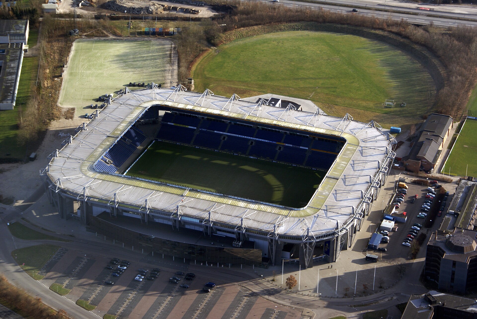 Brøndby Stadium, Copenhagen, Denmark.