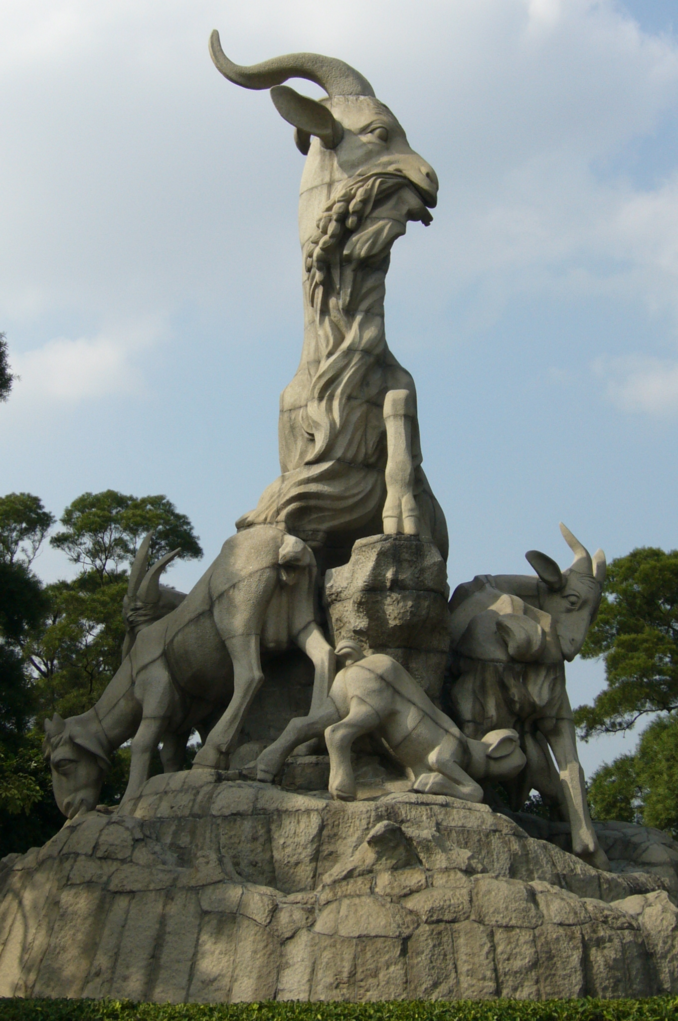 The Sculpture of the Five Rams, Guangzhou (Canton)