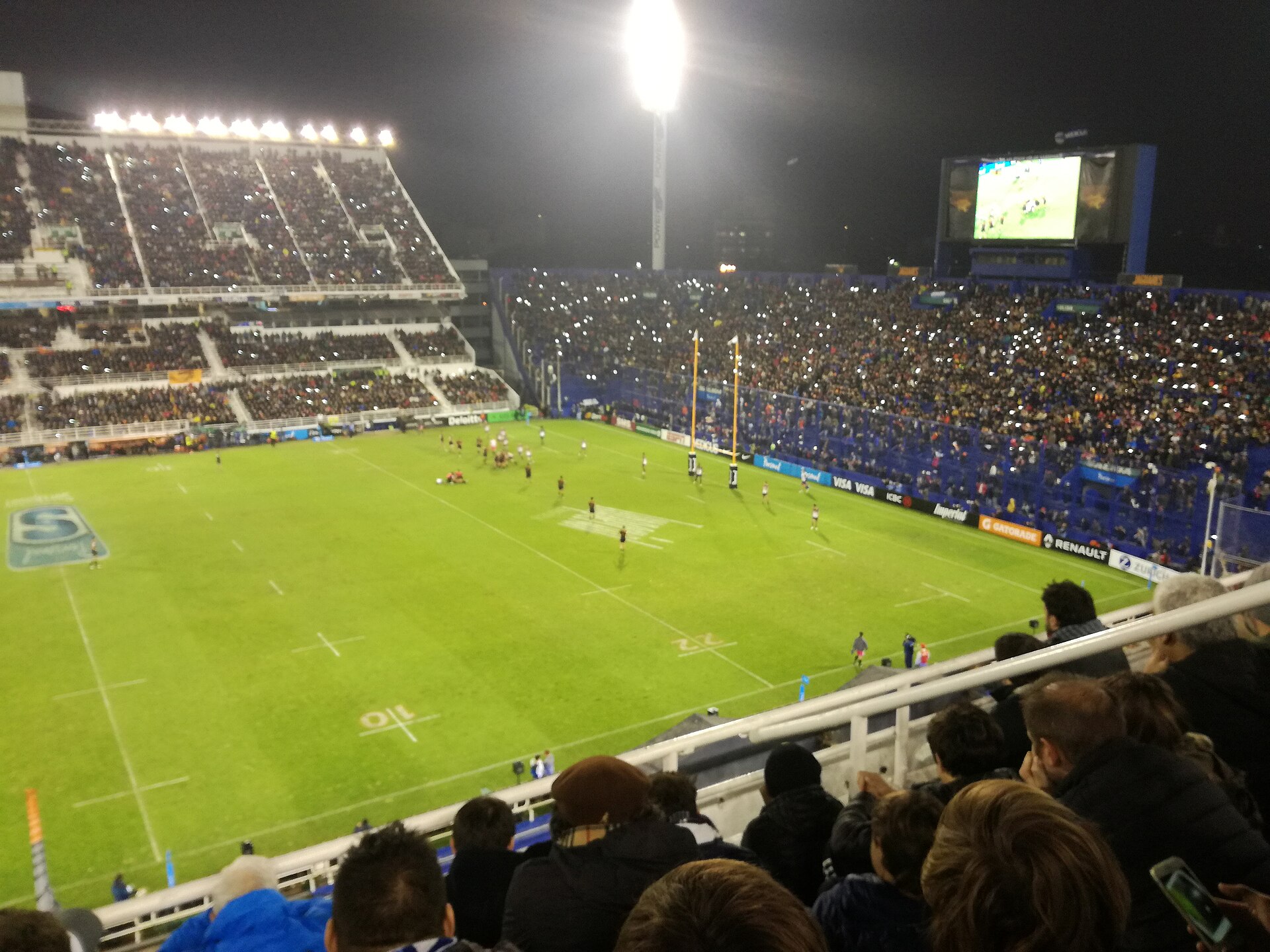 Jaguares vs Brumbies. Semifinal Super Rugby 2019. Stadium José Amalfitani. Buenos Aires.