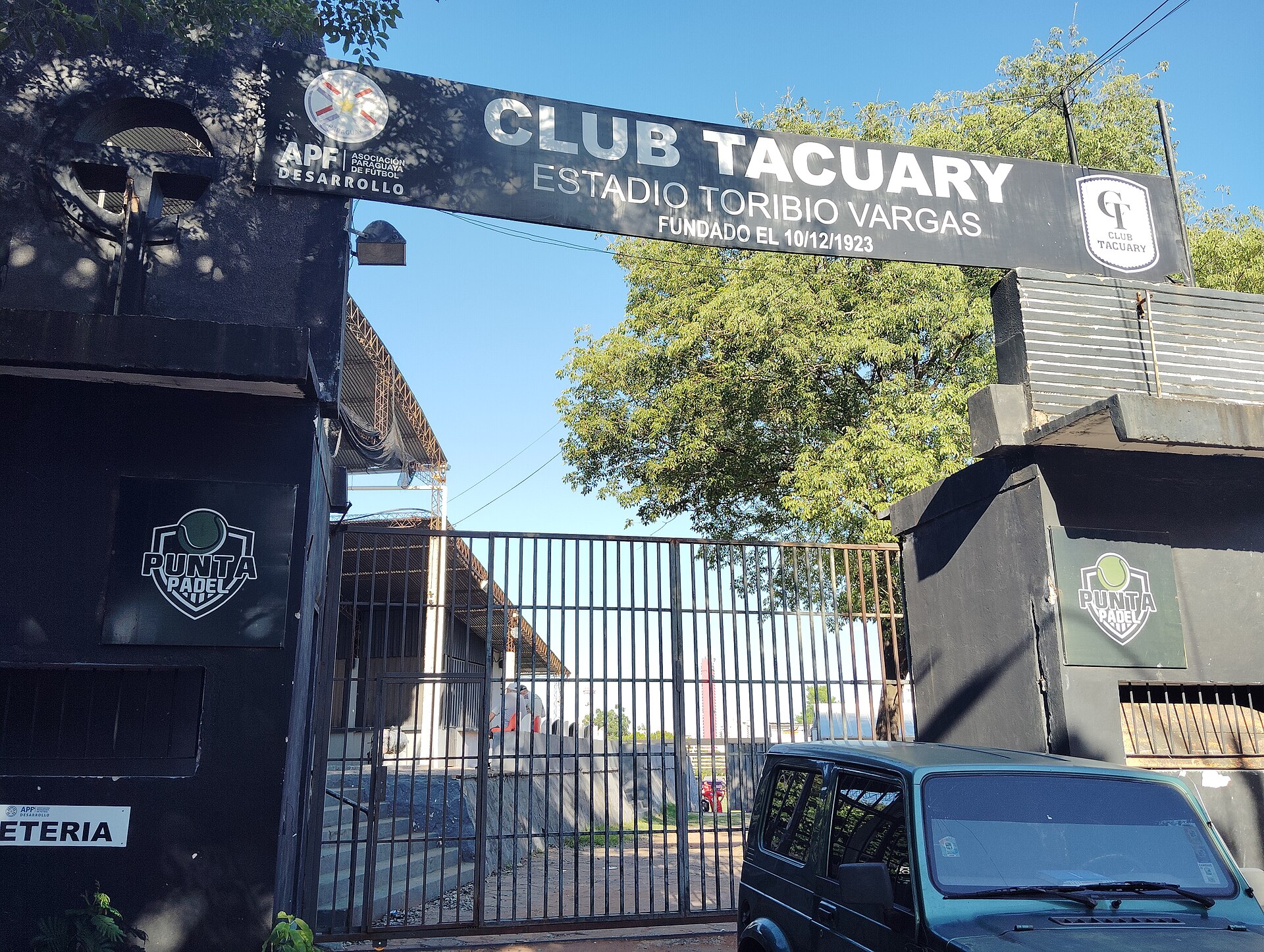 Estadio Toribio Vargas del Club Tacuary en Asunción Paraguay año 2025