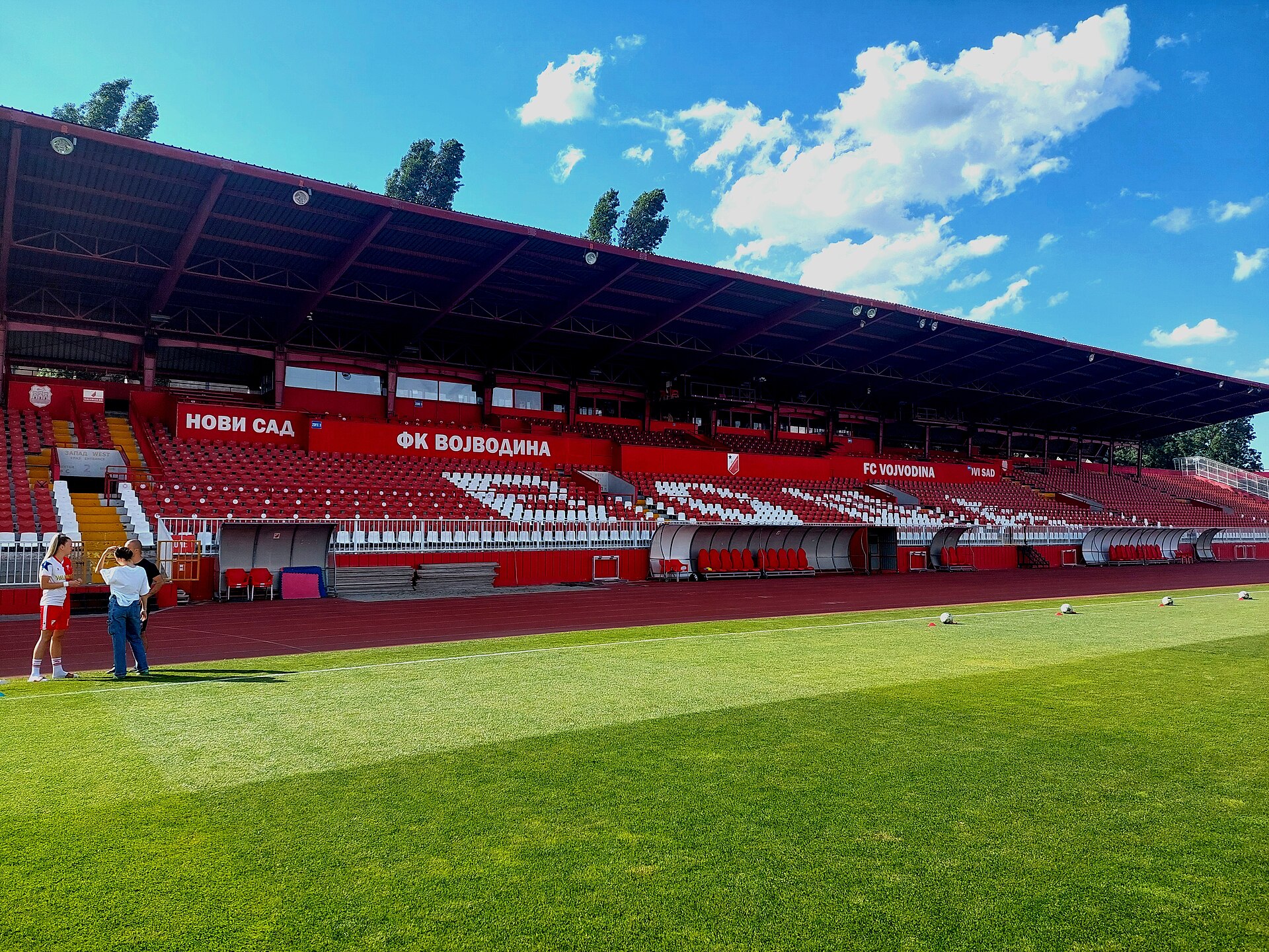 Stadion FK "Karađorđe" u Novom Sadu