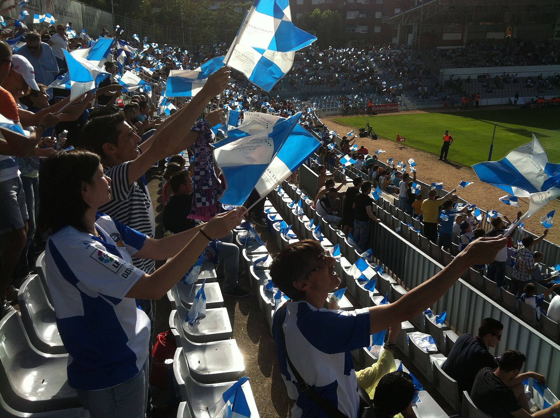 Partit CE Sabadell - Recreativo Huelva- Darrer partit temporada 2013-2014