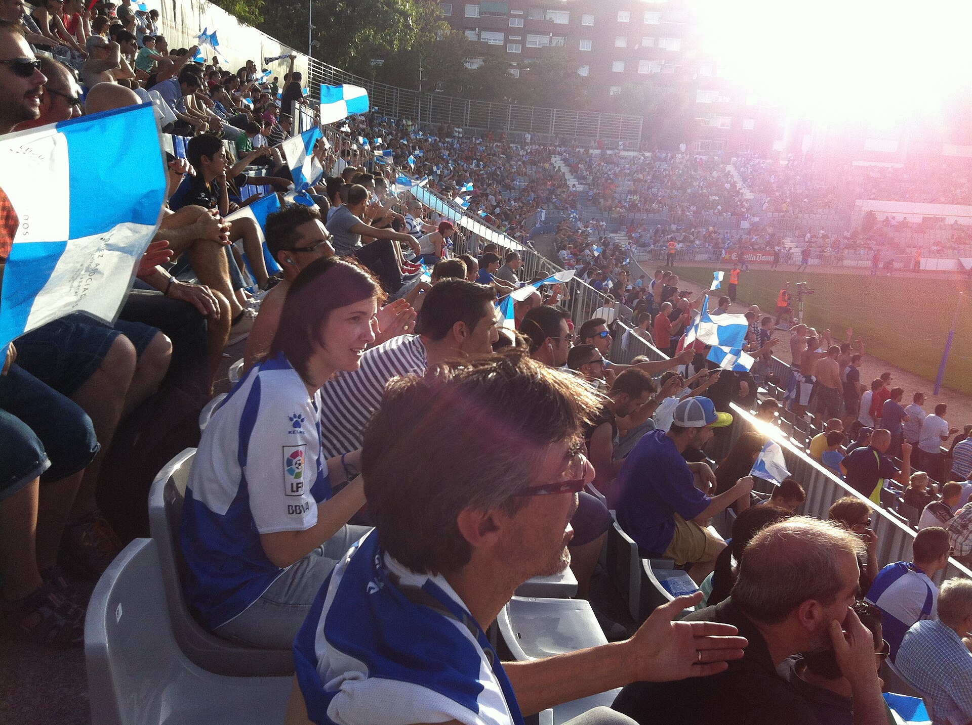 Partit CE Sabadell - Recreativo Huelva- Darrer partit temporada 2013-2014