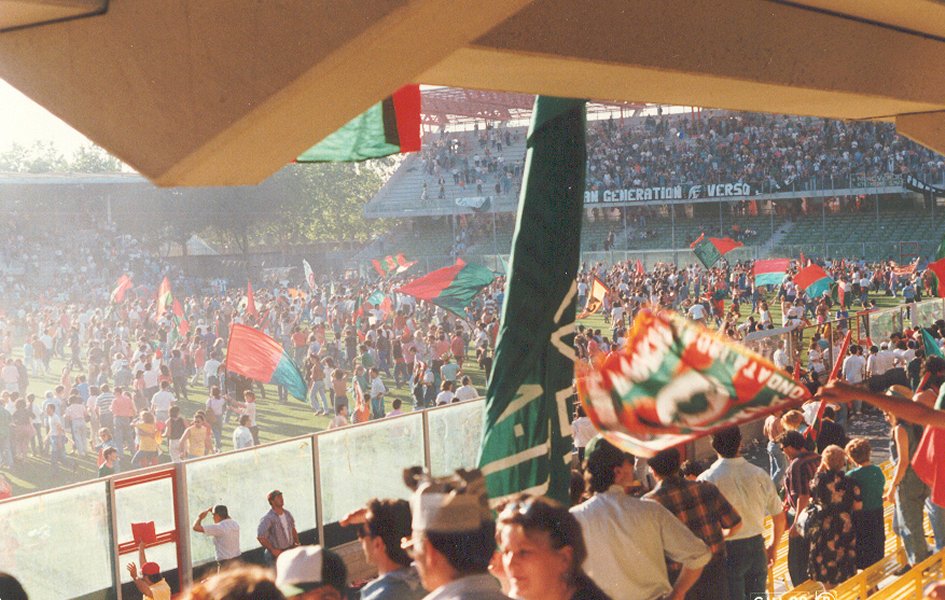Cesena (Italy), "Dino Manuzzi" Stadium, June 11, 1989. PC Ternana – Chieti Calcio (0-0 a.e.t., 3-1 penalties), Italian League 1988–89 Serie C2, group C, promotion tie-breaker.