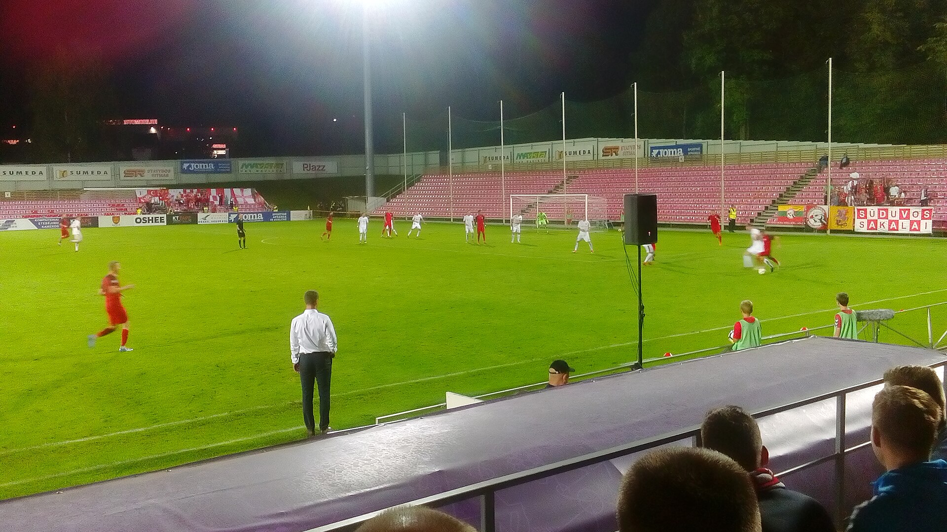 Arvi arena, UEFA Europa league match Sūduva – Spartaks (0:0)