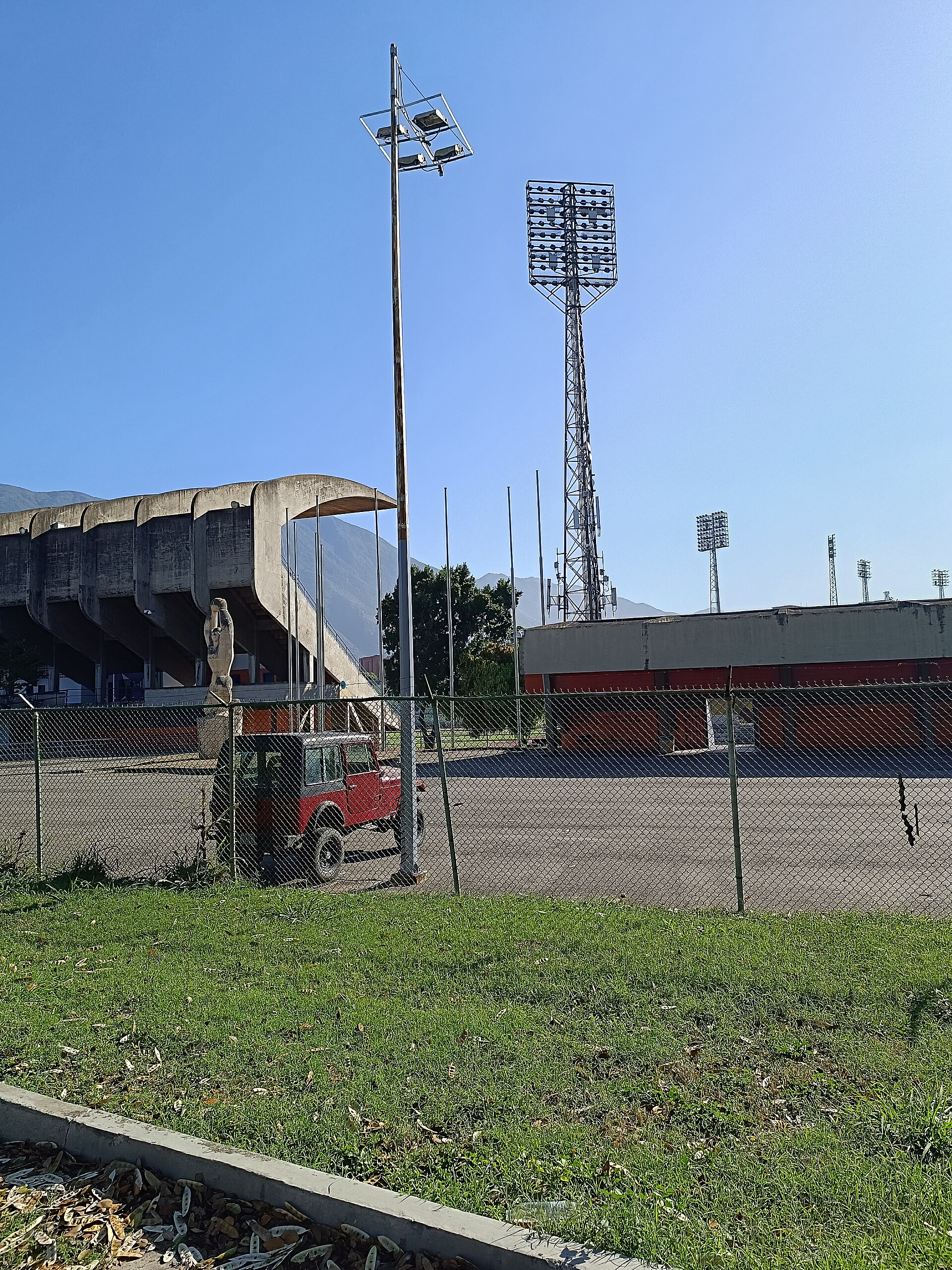 Estadio Olímpico de la UCV Futbol Caracas Venezuela febrero de 2024