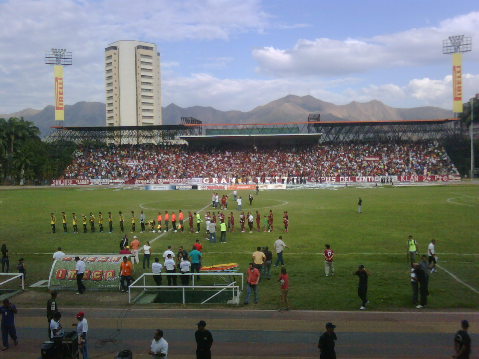 Misael Delgado Stadium during the game Carabobo FC vs Deportivo Táchira