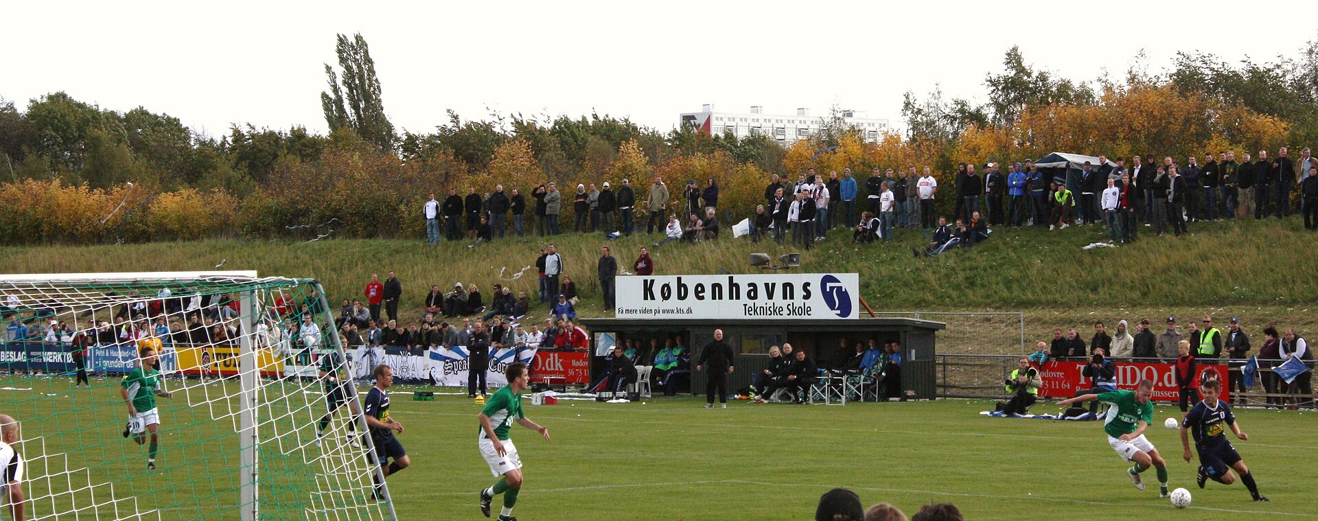 Danish Cup game Avarta-AGF at Espelundens Idrætsanlæg September 2008
