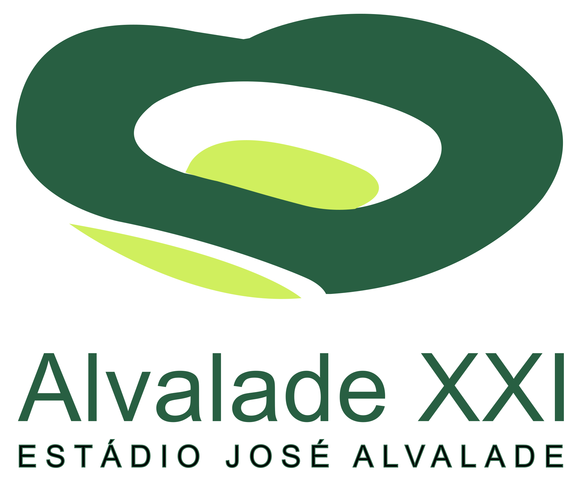 Official logo of the Alvalade XXI complex and Estádio José Alvalade.