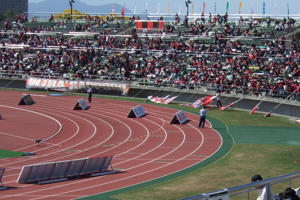 location Sapporo Atsubetsu Park Stadium , Hokkaido, Japan. Original Comment キックオフ１時間前