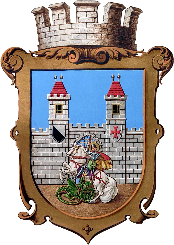 Coat of arms of Prague 22 , adopted from coat of arms of its largest part Uhříněves