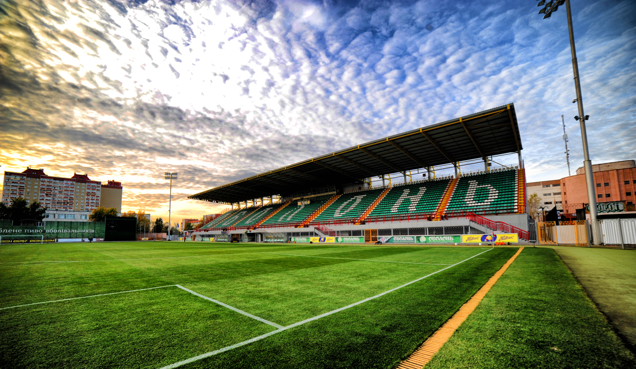 Obolon Arena in Kyiv , Ukraine