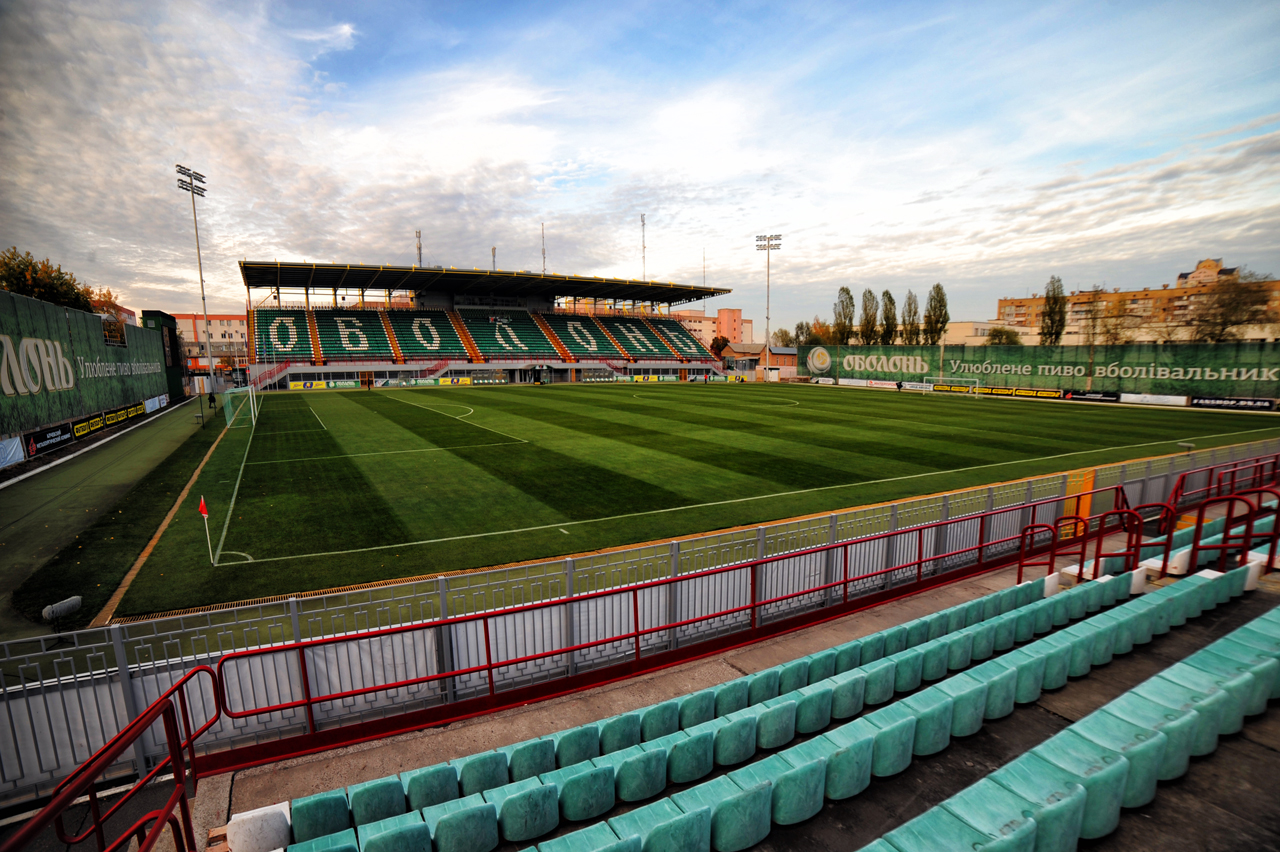 Obolon Arena in Kyiv , Ukraine