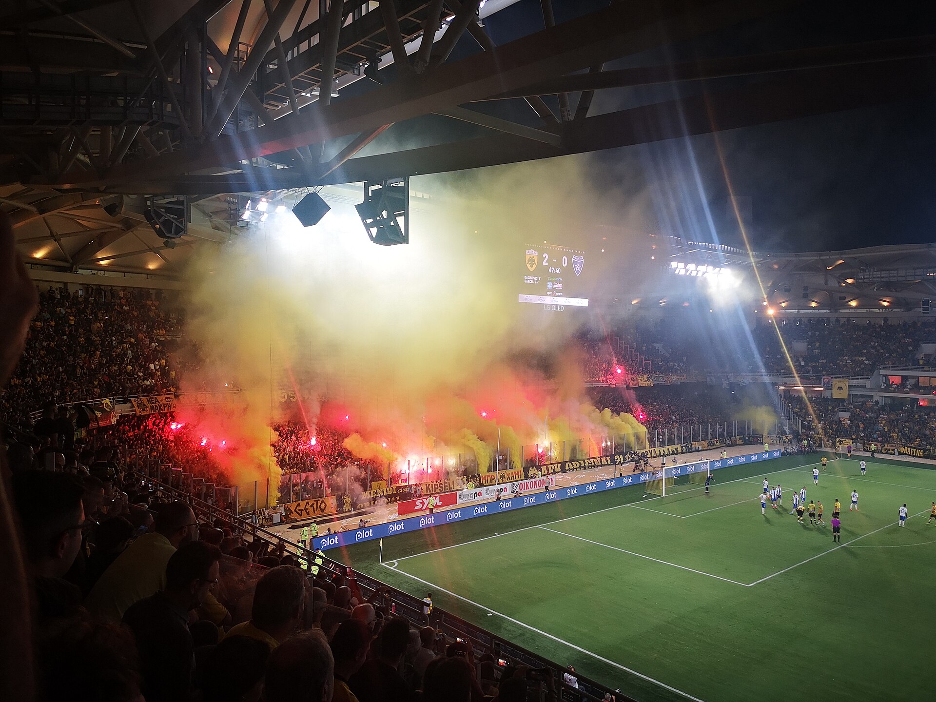 AEK-Ionikos in Agia Sophia Stadium for Greek Super League 2022-2023