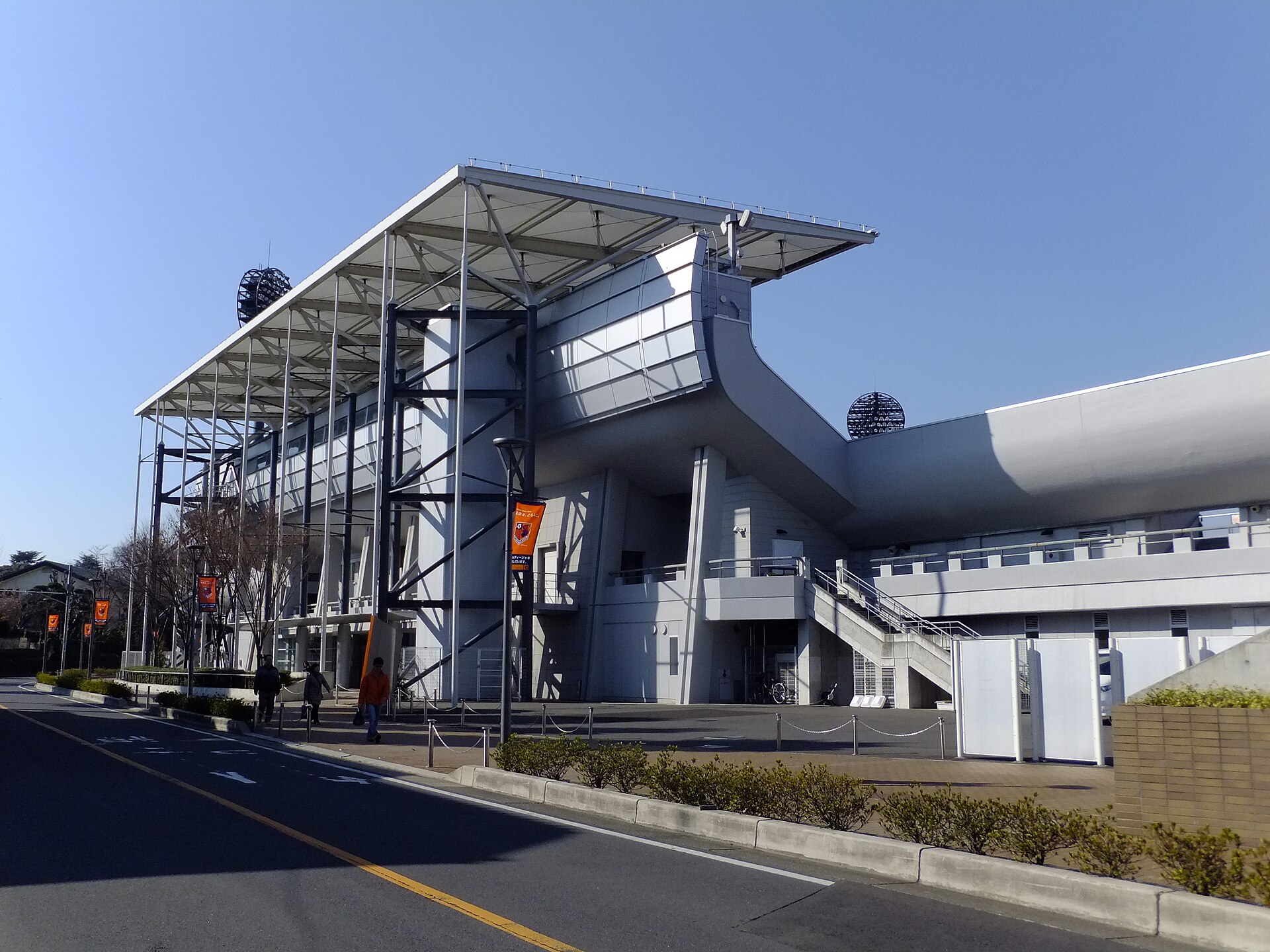 大宮アルディージャの本拠地スタジアム、Nack5スタジアム（大宮公園サッカー場、さいたま市大宮区）