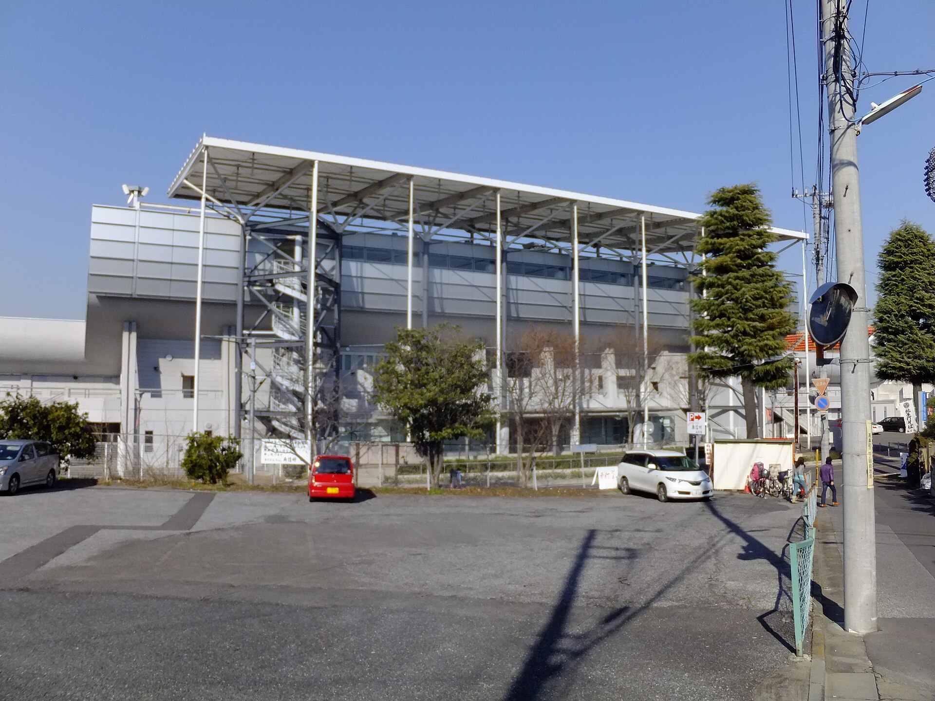 大宮アルディージャの本拠地スタジアム、Nack5スタジアム（大宮公園サッカー場、さいたま市大宮区）