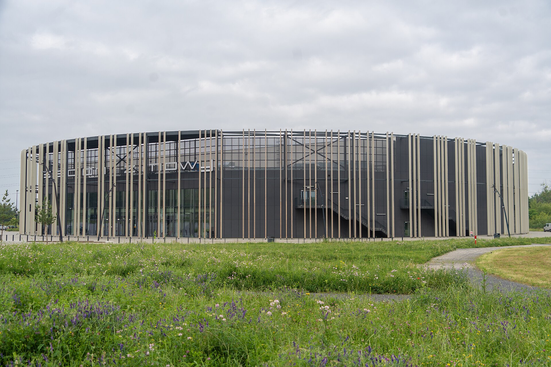 New Winter Stadium in the Zagłębiowski Sports Park complex in Sosnowiec, Poland