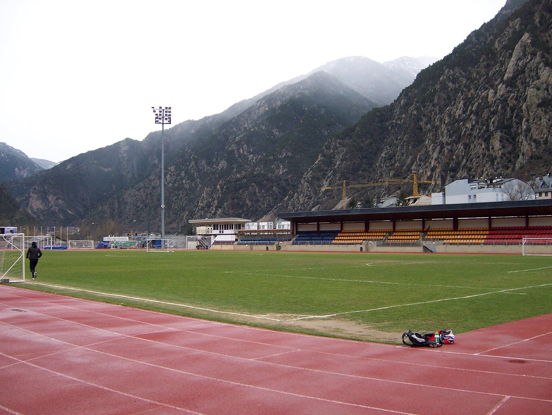 Estadi Comunal d’Andorra la Vella is the largest capacity stadium in Andorra.