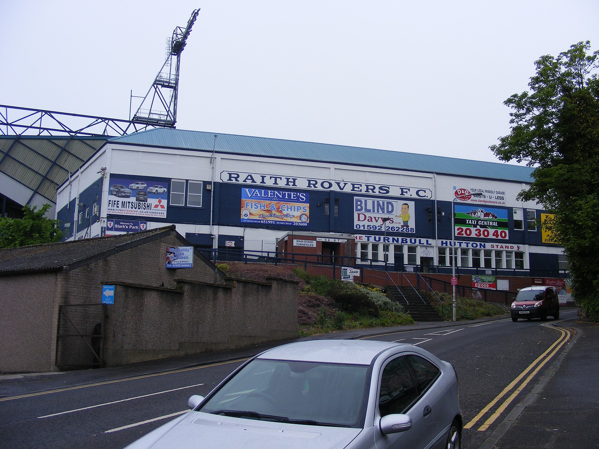 Raith Rovers FC stadium, Kirkcaldy