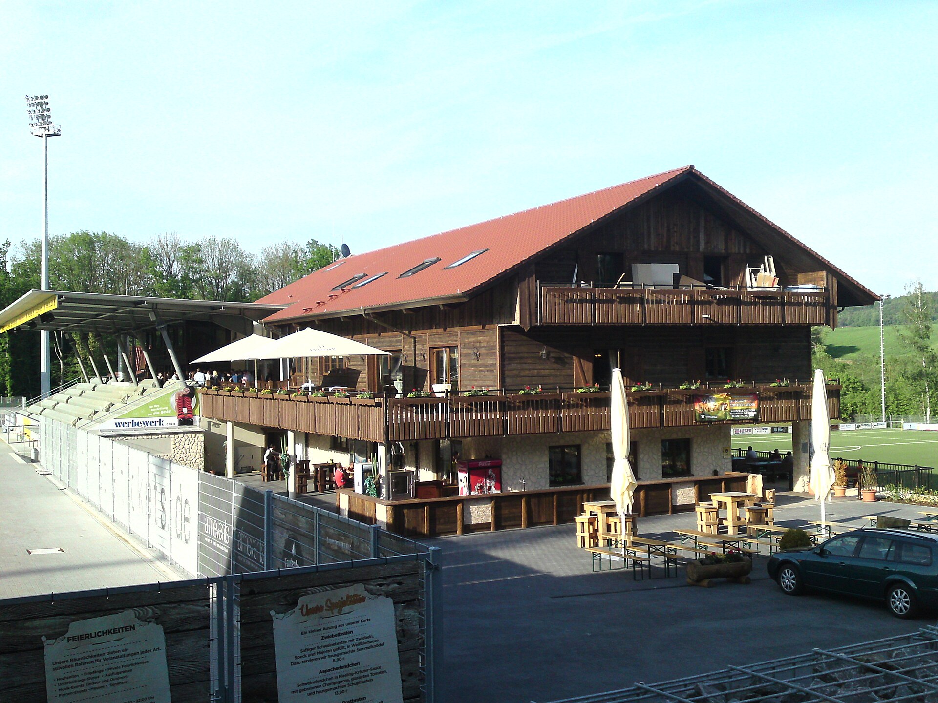 Comtech Arena in Großaspach , home ground SG Sonnenhof Großaspach
