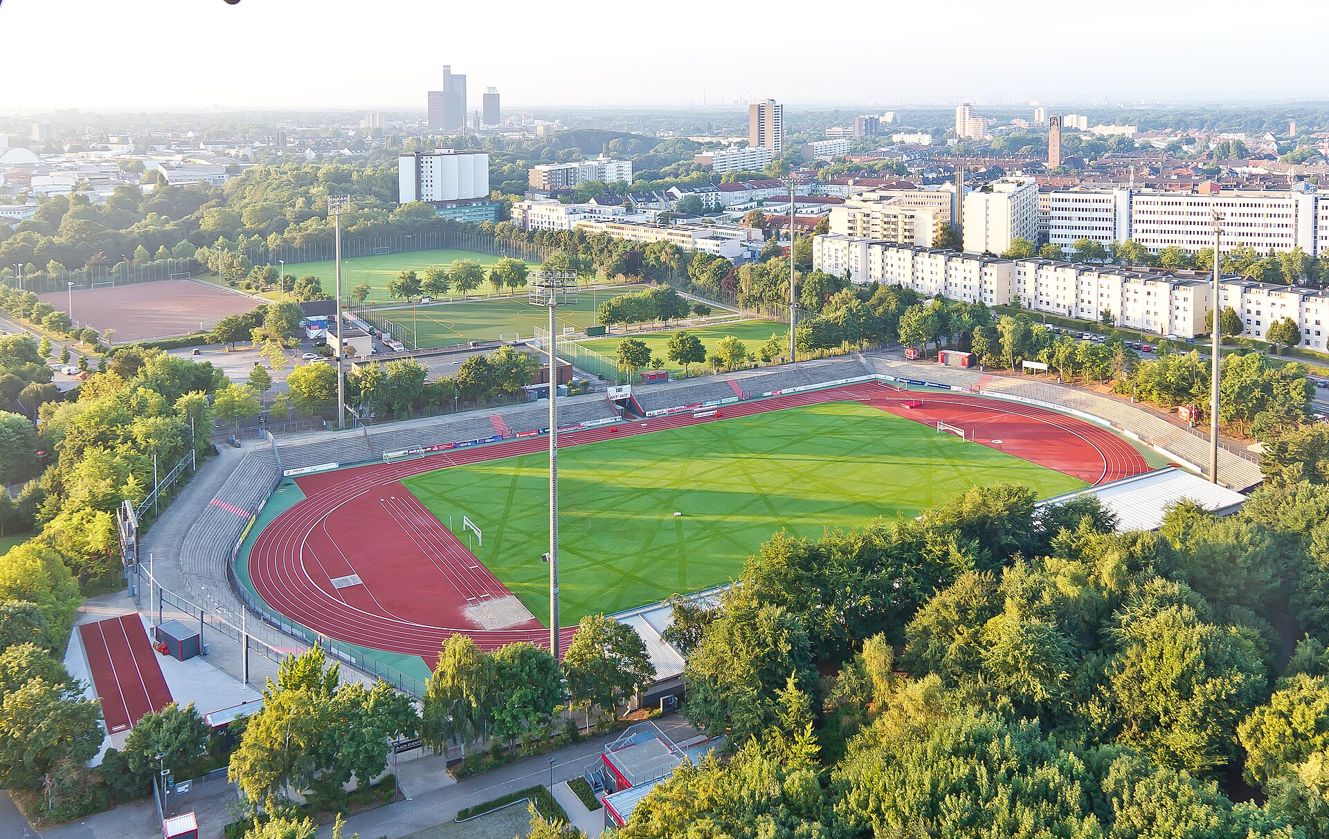 Ballonfahrt über Köln - Südstadion