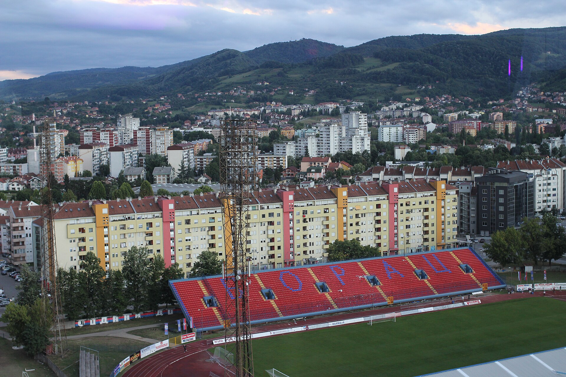 Stadion der Stadt Banja Luka, Banja Luka, Bosnien und Herzegowina