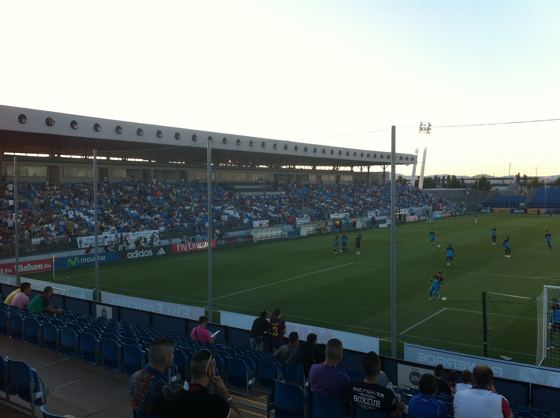 Estadio Alfredo Di Stéfano (Real Madrid Castilla C. F. 3 - 2 F. C. Barcelona "B")