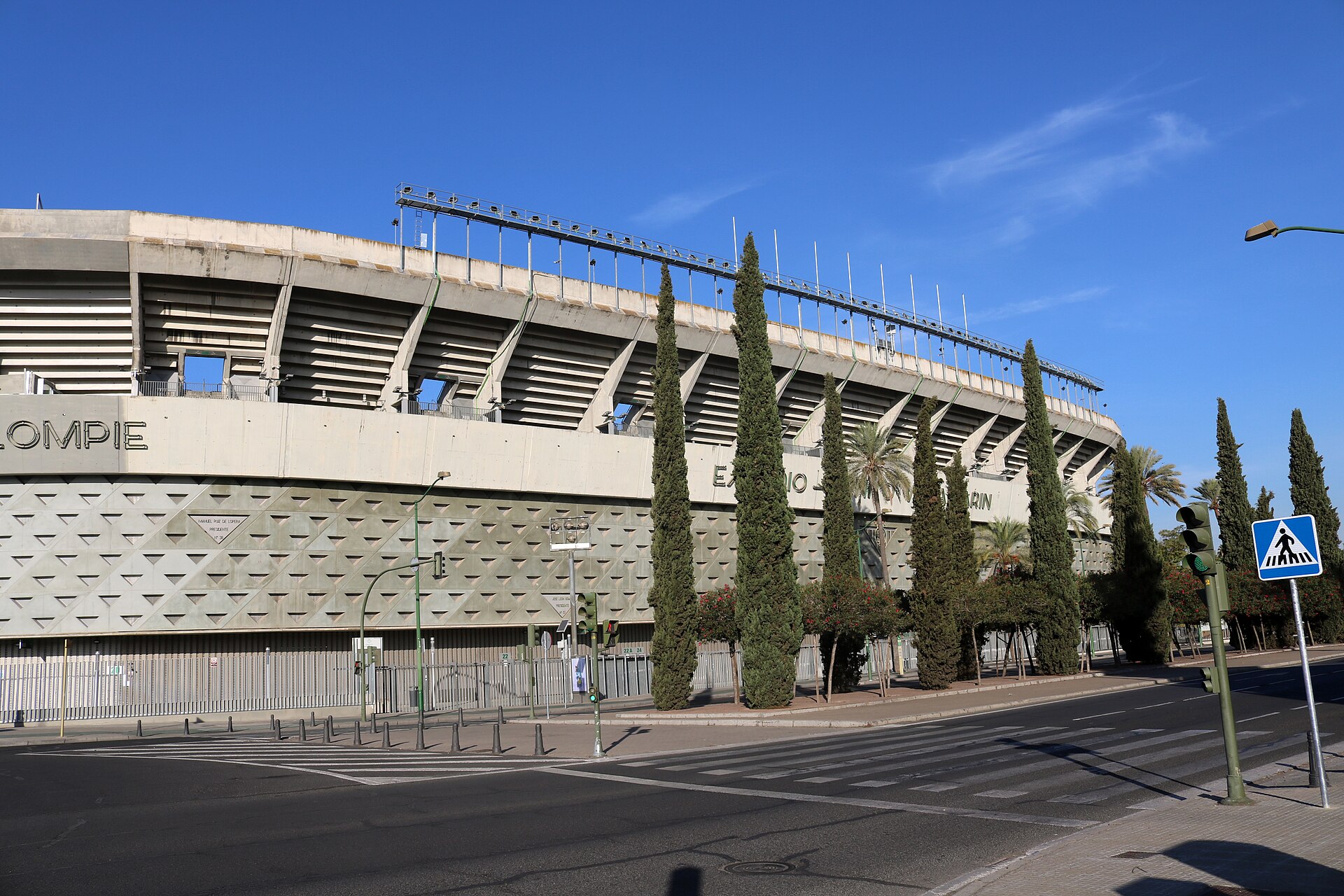 Stadium Estadio Benito Villamarín , in Sevilla , Spain