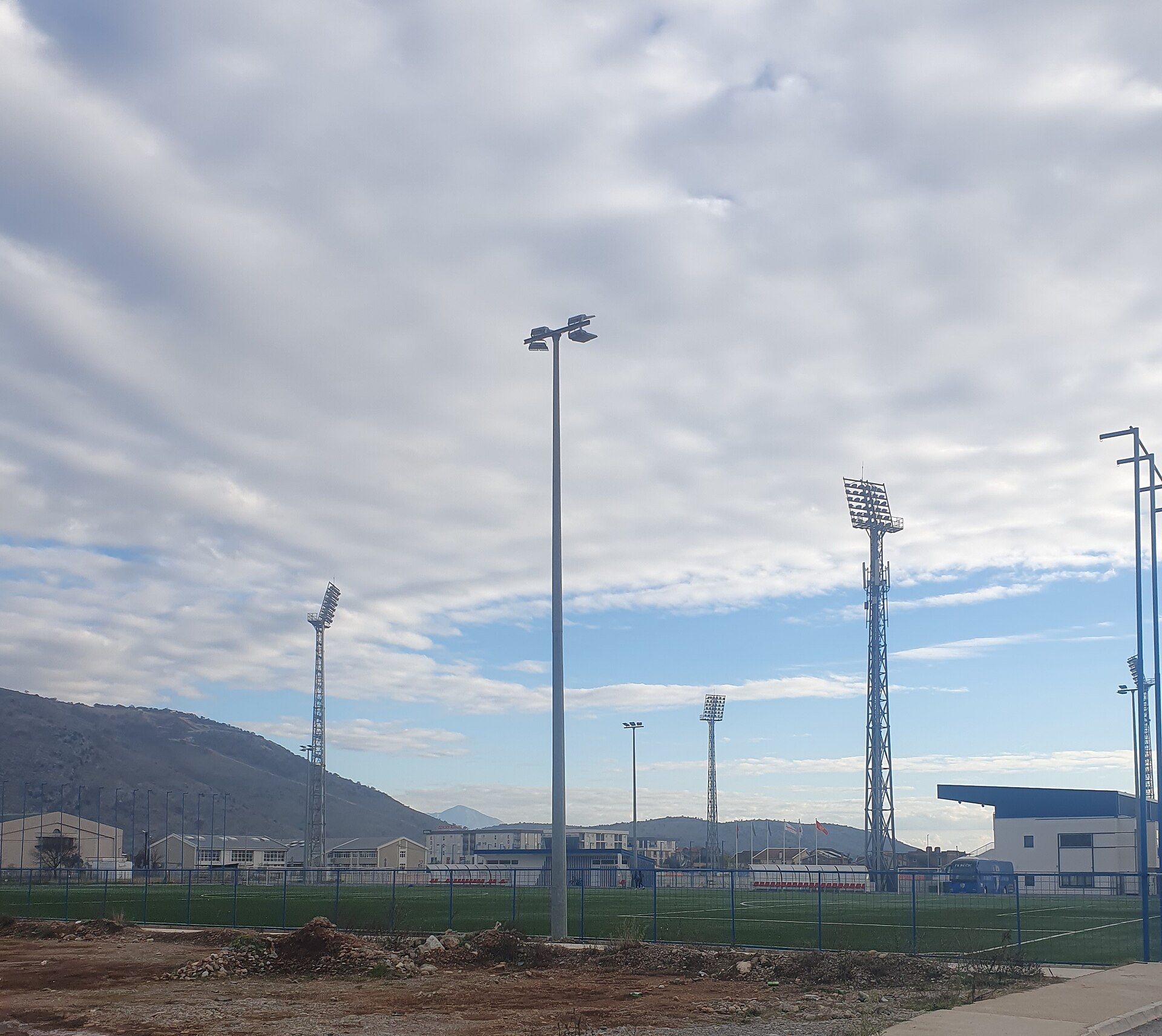 FK Dečić Tuzi stadium december 2025.