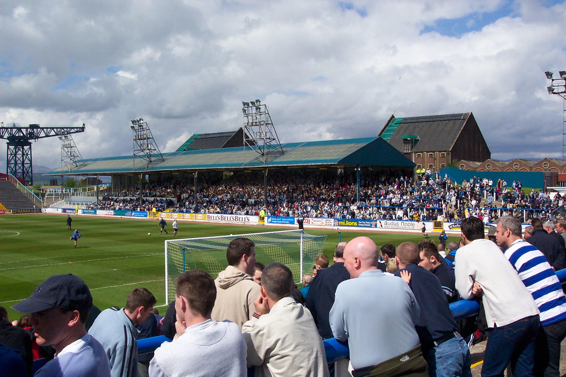 10th May 2003 during Morton's title deciding game against Peterhead