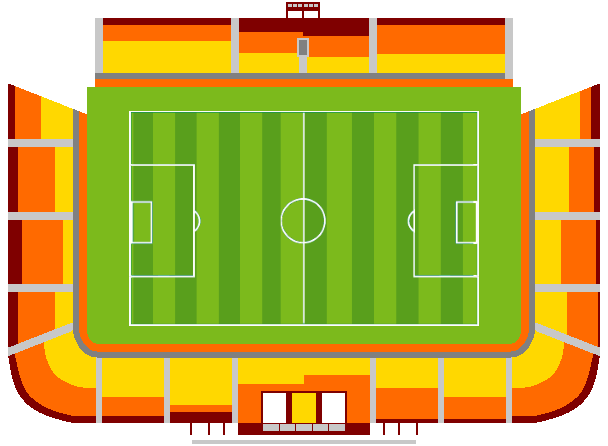 Imagen no oficial que representa el estadio Domingo Burgueño Miguel