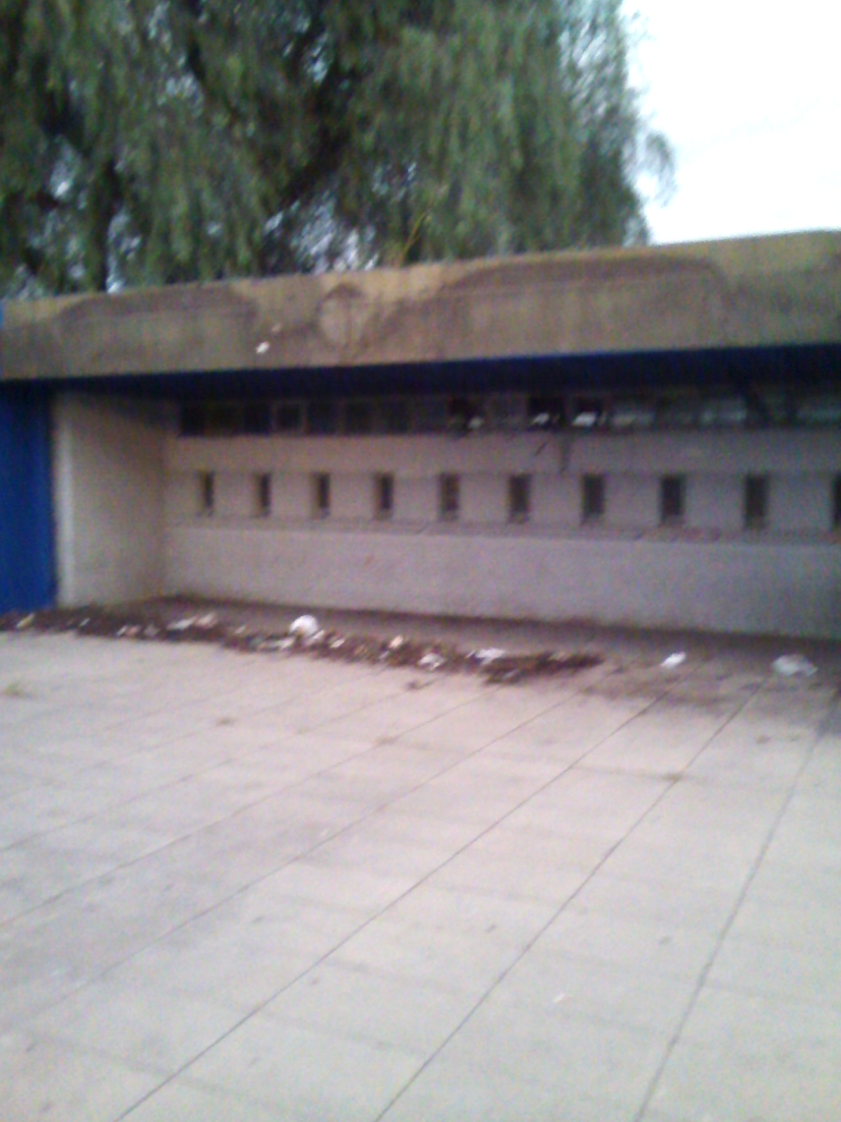 Antiguas boleterías del Estadio José Amalfitani. Deterioradas
