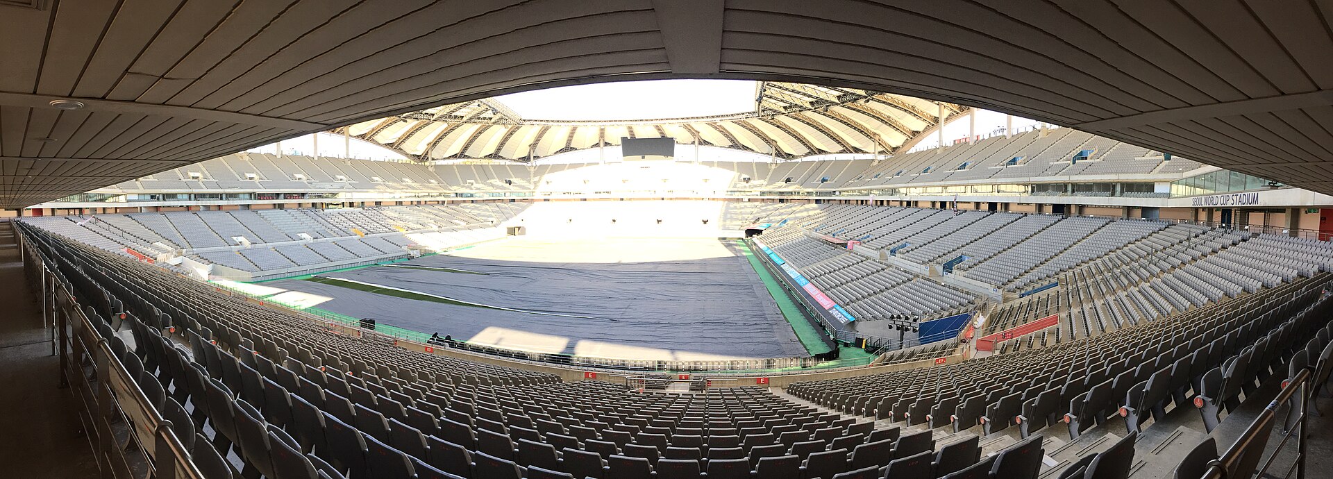 The Seoul World Cup Stadium (Korean: 서울월드컵경기장), also known as Sangam Stadium, is a stadium used mostly for association football matches.