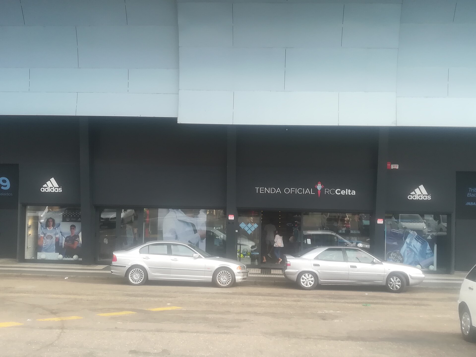 Official store of the Real Club Celta de Vigo in the Balaídos stadium in the city of Vigo.