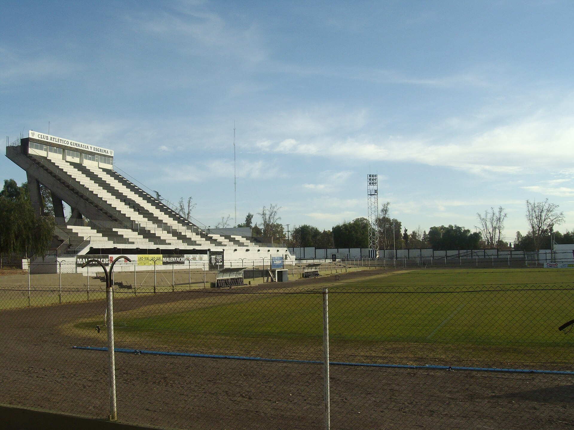 Vista panorámica de la platea del Estadio.