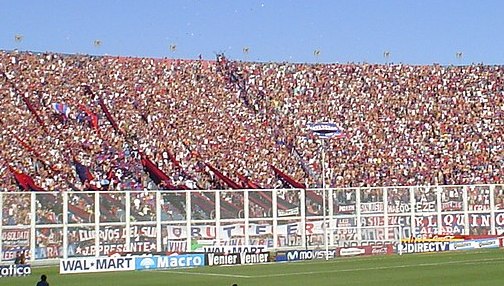Estadio de San Lorenzo de Almagro, en Buenos Aires, Argentina.