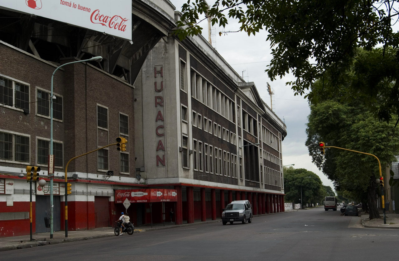 Entrance to " Platea Alcorta " of the Stadium Tomás Adolfo Ducó