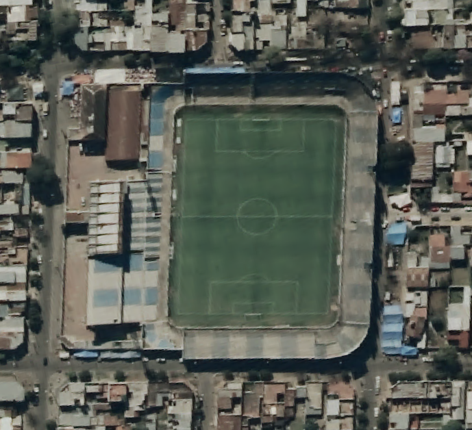 Vista aérea del estadio José Fierro de Atlético Tucuman