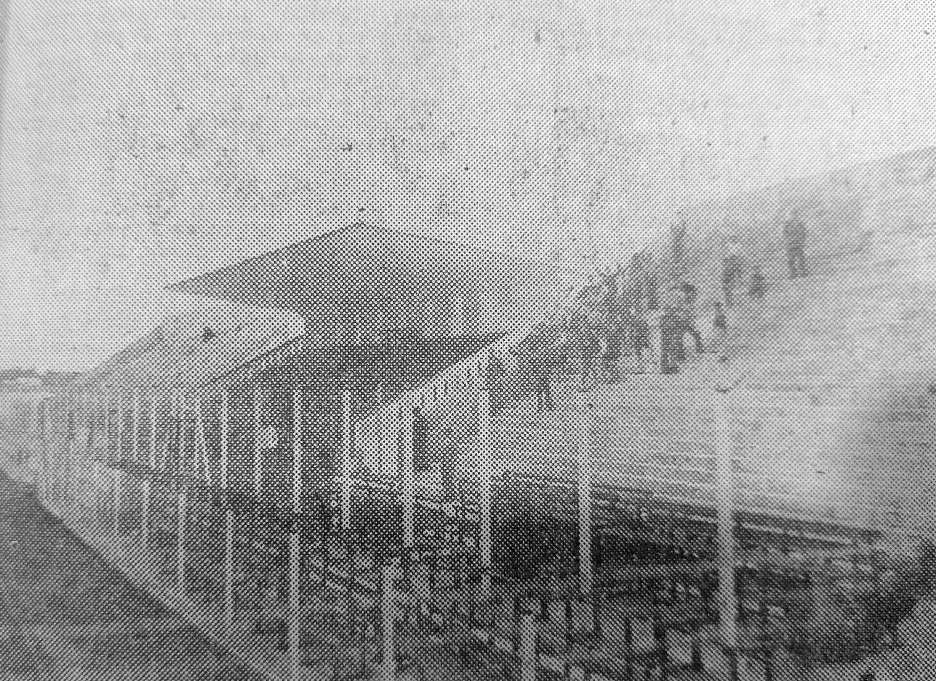 C.A. Banfield the day it was inaugurated, Banfield v Independiente.