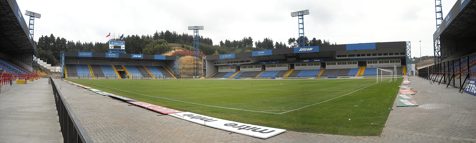 CAP Stadium, in Talcahuano, Chile