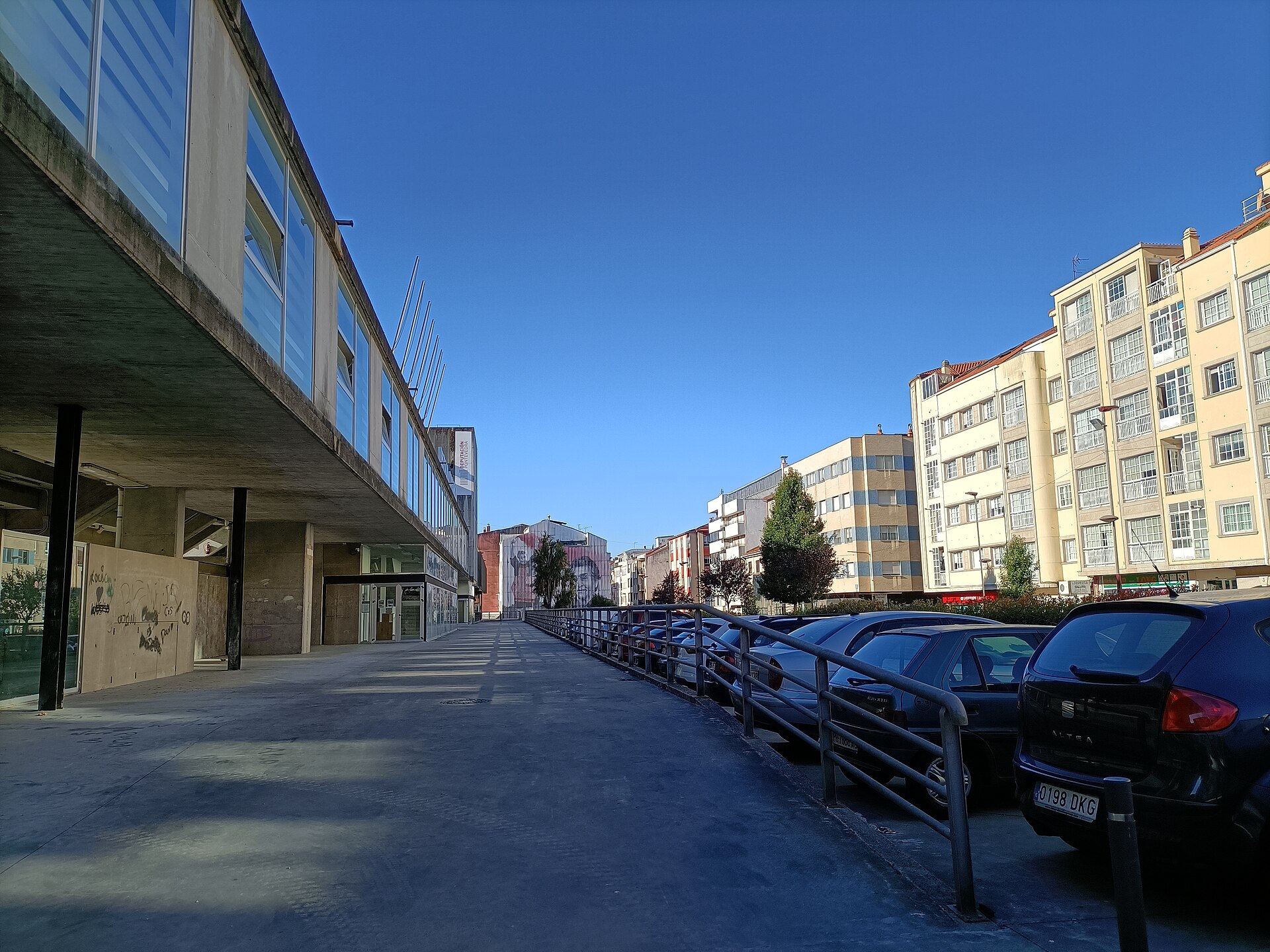A Coruña Avenue and Pasarón Stadium - Pontevedra city