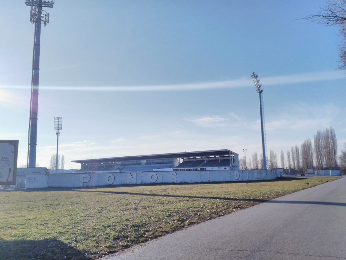 Football field in Vinkovci.