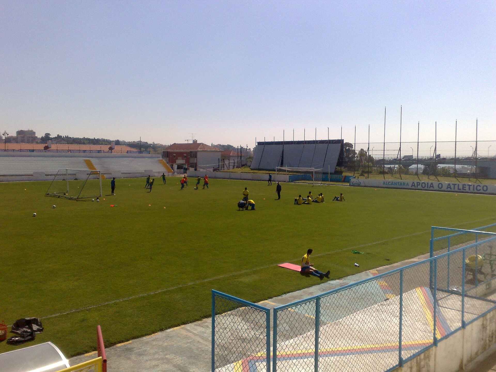 Estádio da Tapadinha, Alcântara, Lisboa.