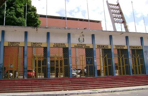 Estádio Presidente Vargas . Fortaleza , Ceará , Brasil .